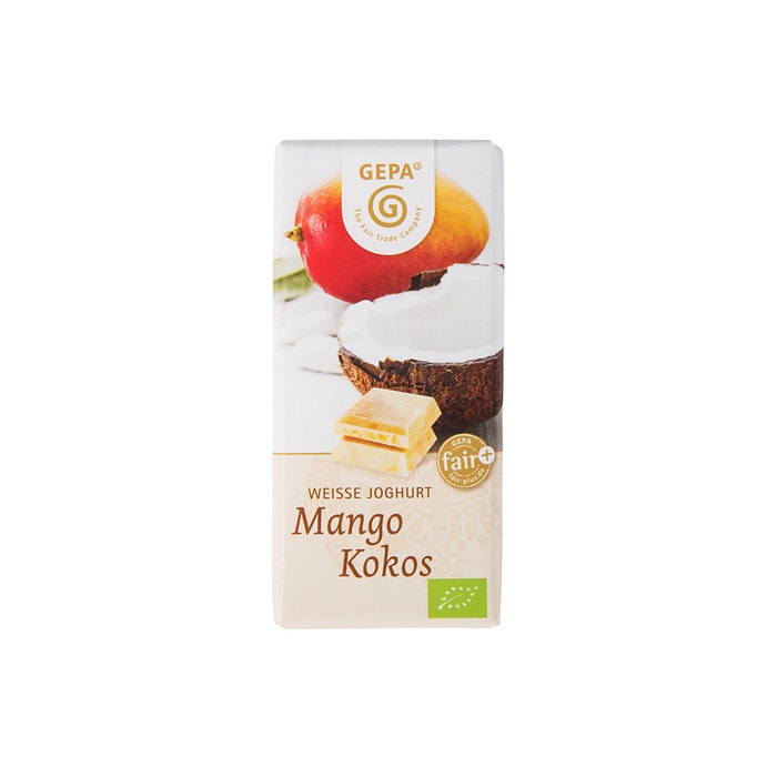 Bio Schokolade Mango Kokos