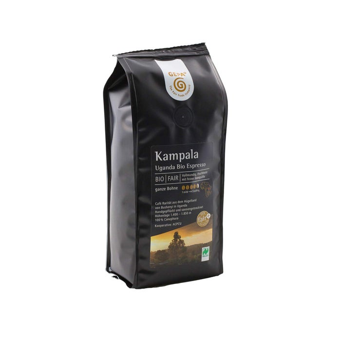Bio Espresso Kampala 250g, Bohne